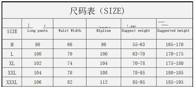 Men's Fitness Trousers